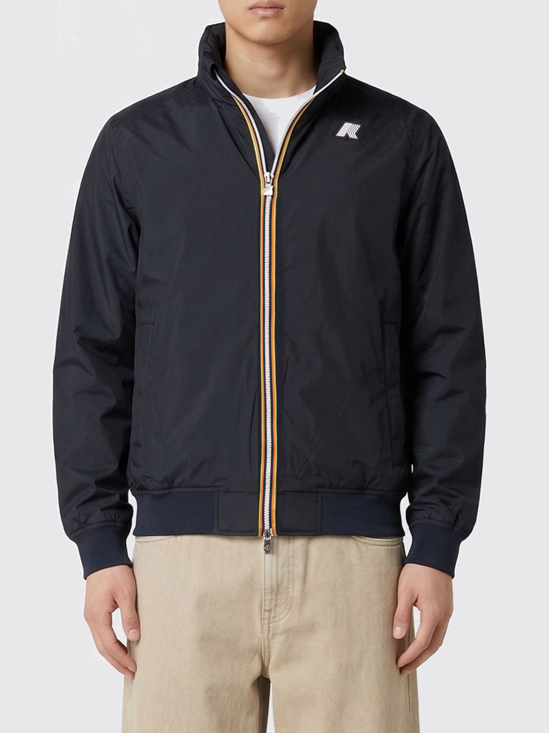 K-way Amaury Stretch Nylon Jersey Jacket In 블루