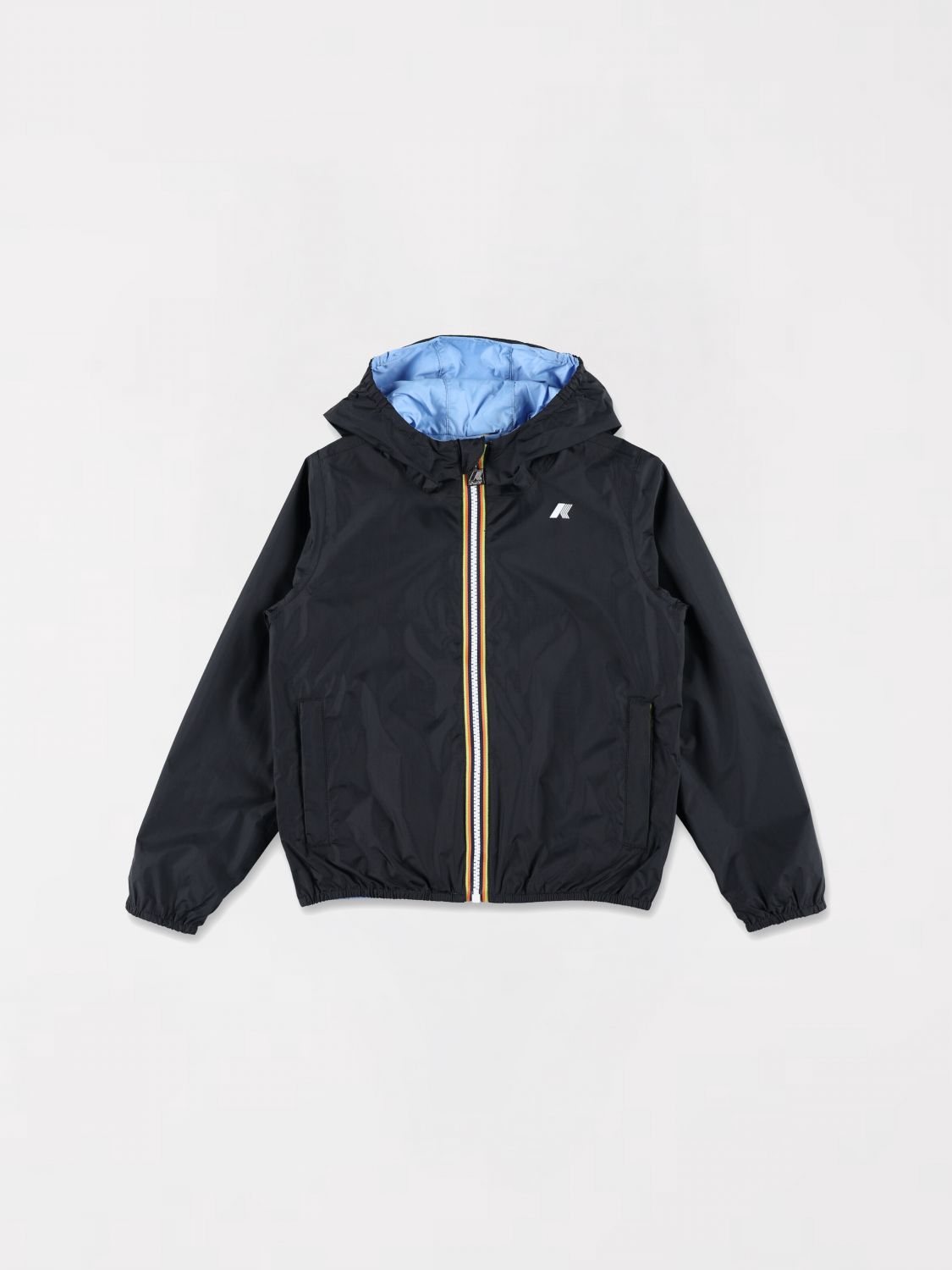 K-WAY Giacca con cappuccio in nylon