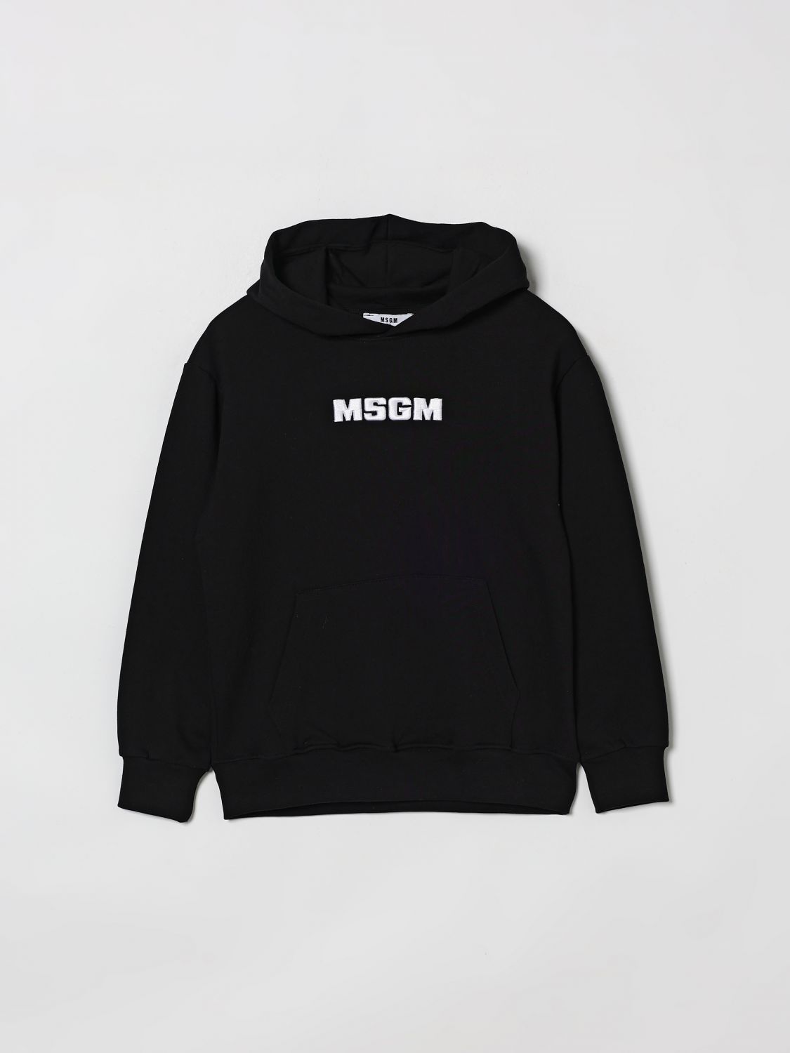 MSGM Kids Cotton Hooded Sweatshirt　MSGM キッズ コットン フード付きスウェットシャツ MSGM