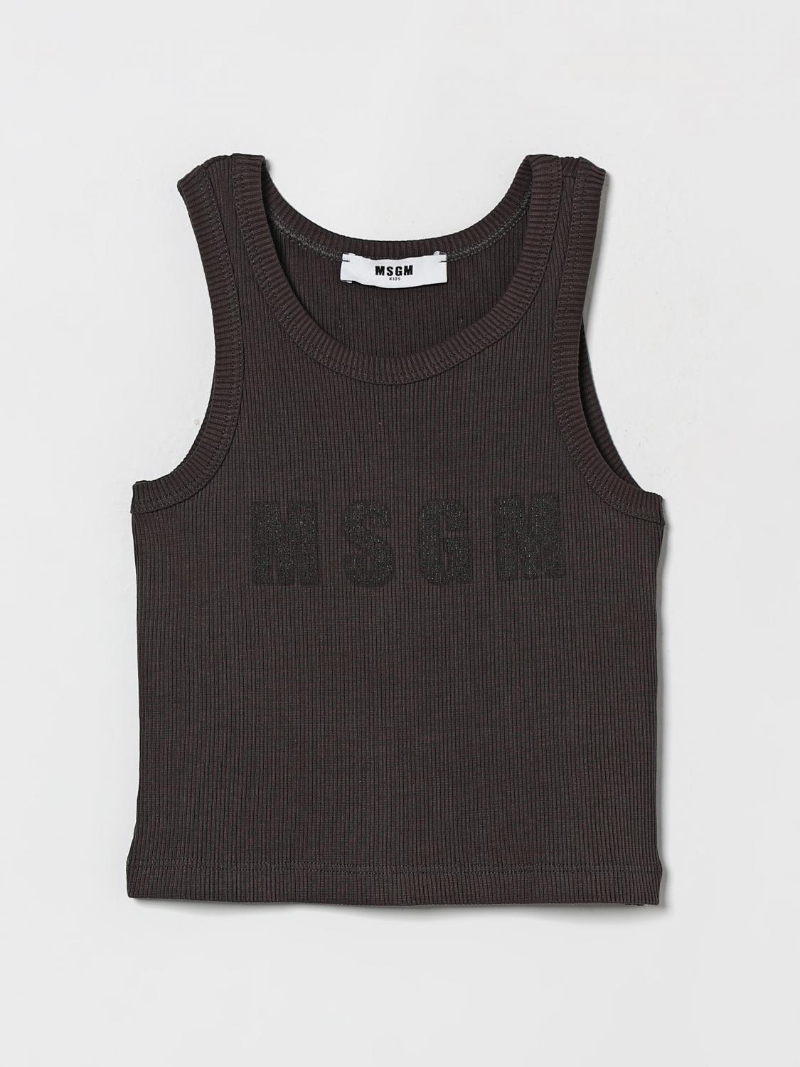 MSGM Kids Tanktop aus Stretch-Baumwolle