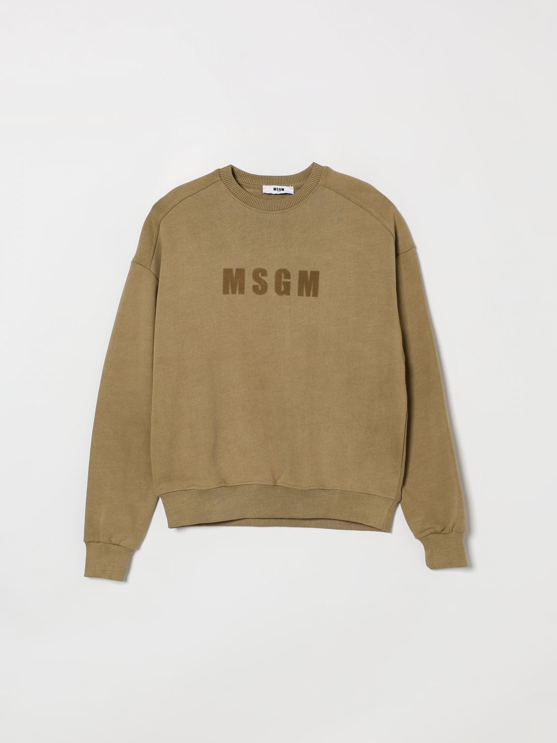 MSGM Kids Baumwoll-Rundhalspullover