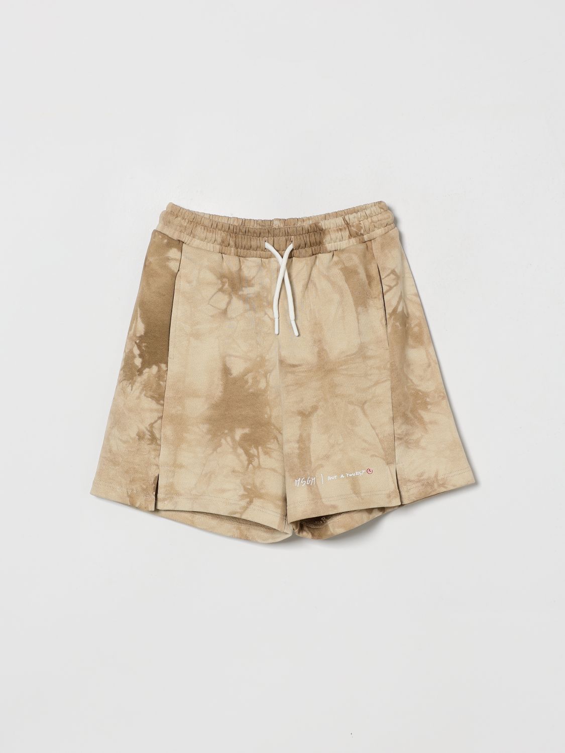MSGM Kids Printed Cotton Jogging Shorts　MSGM キッズ プリント コットン ジョギング ショーツ MSGM