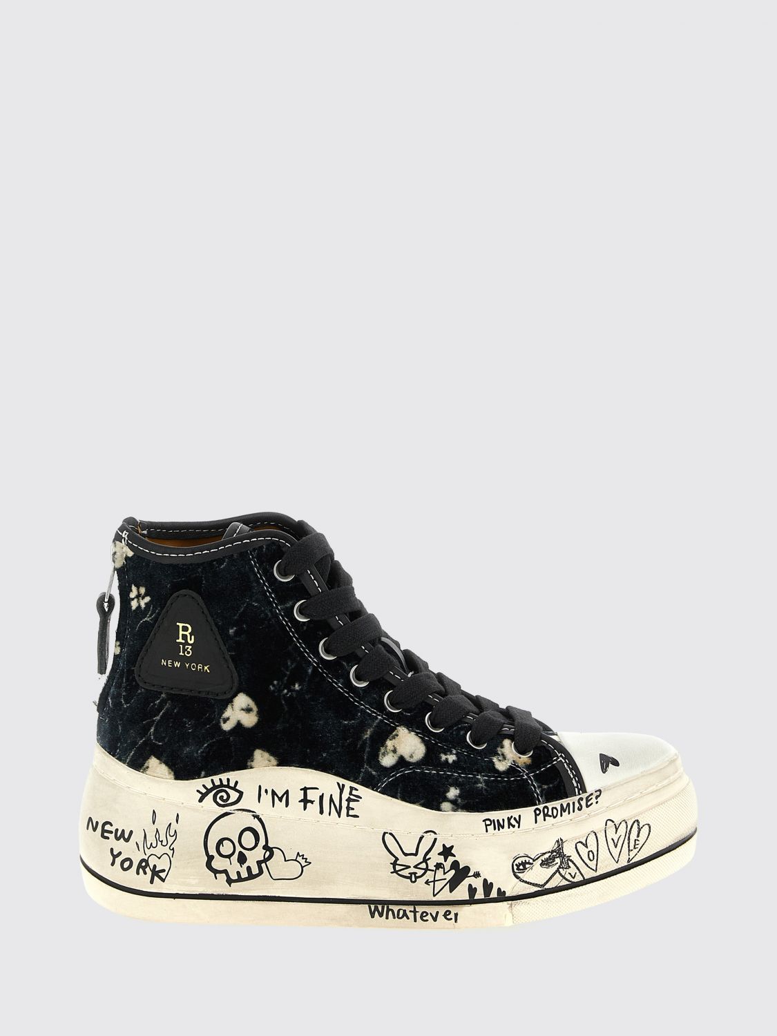 Sneakers R13 Donna colore Bianco