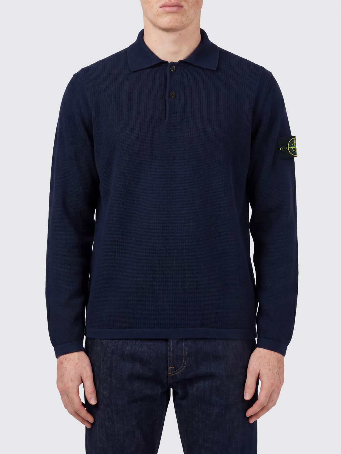 STONE ISLAND Polo in cotone finezza 14