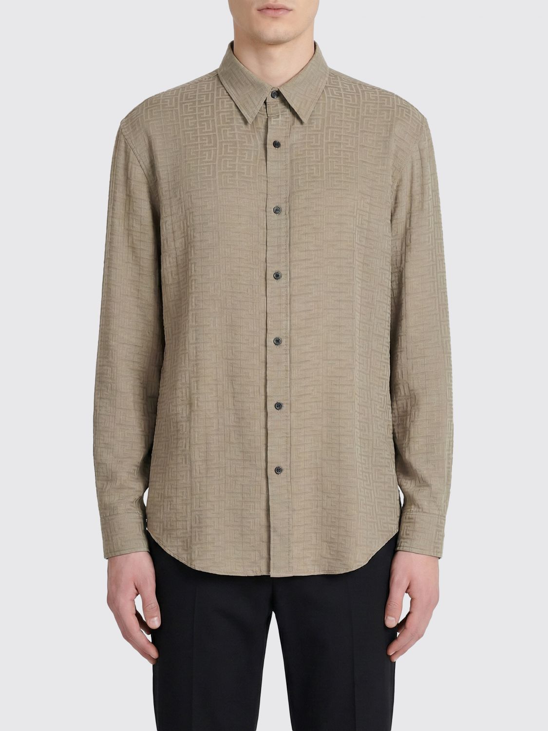 Shirt BALMAIN Men color Grey Shirt BALMAIN Men color Grey
