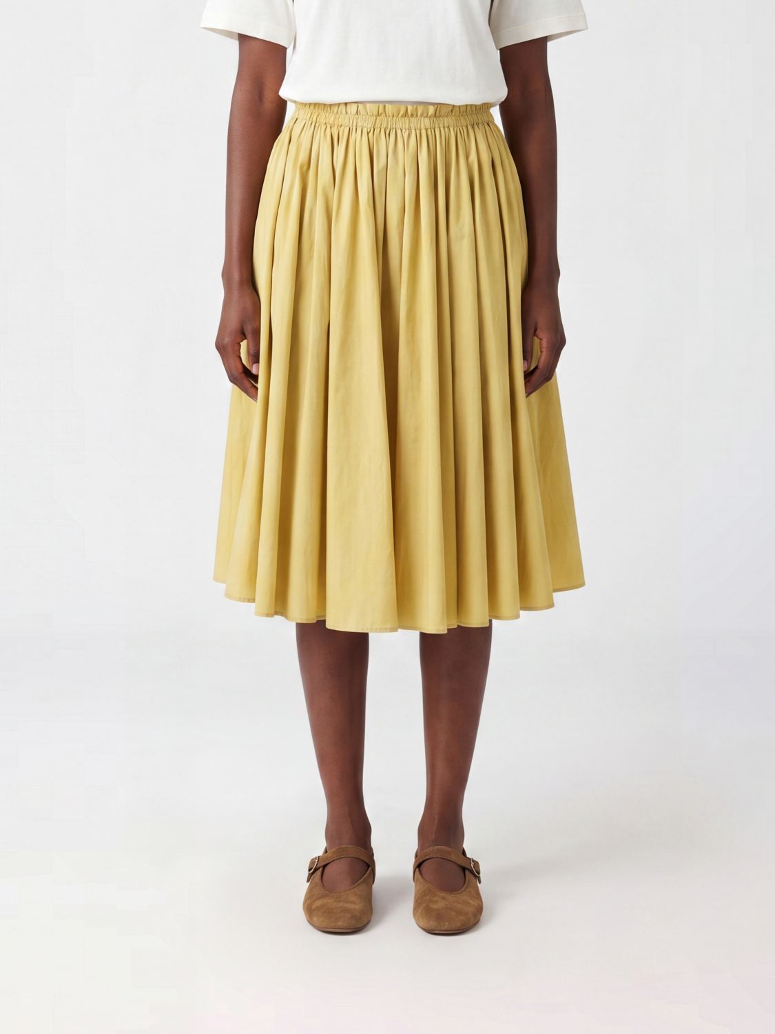 AMI PARIS Skirt Woman color Yellow