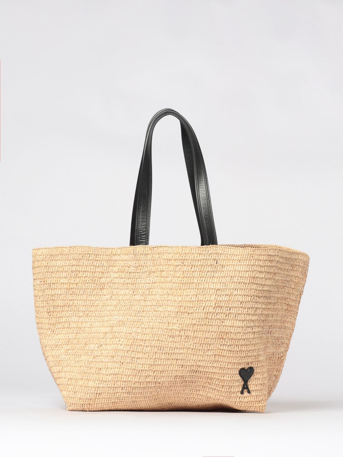 AMI Paris AMI PARIS Shoulder Bag Men color Beige　AMI PARIS ショルダーバッグ メンズ カラー ベージュ