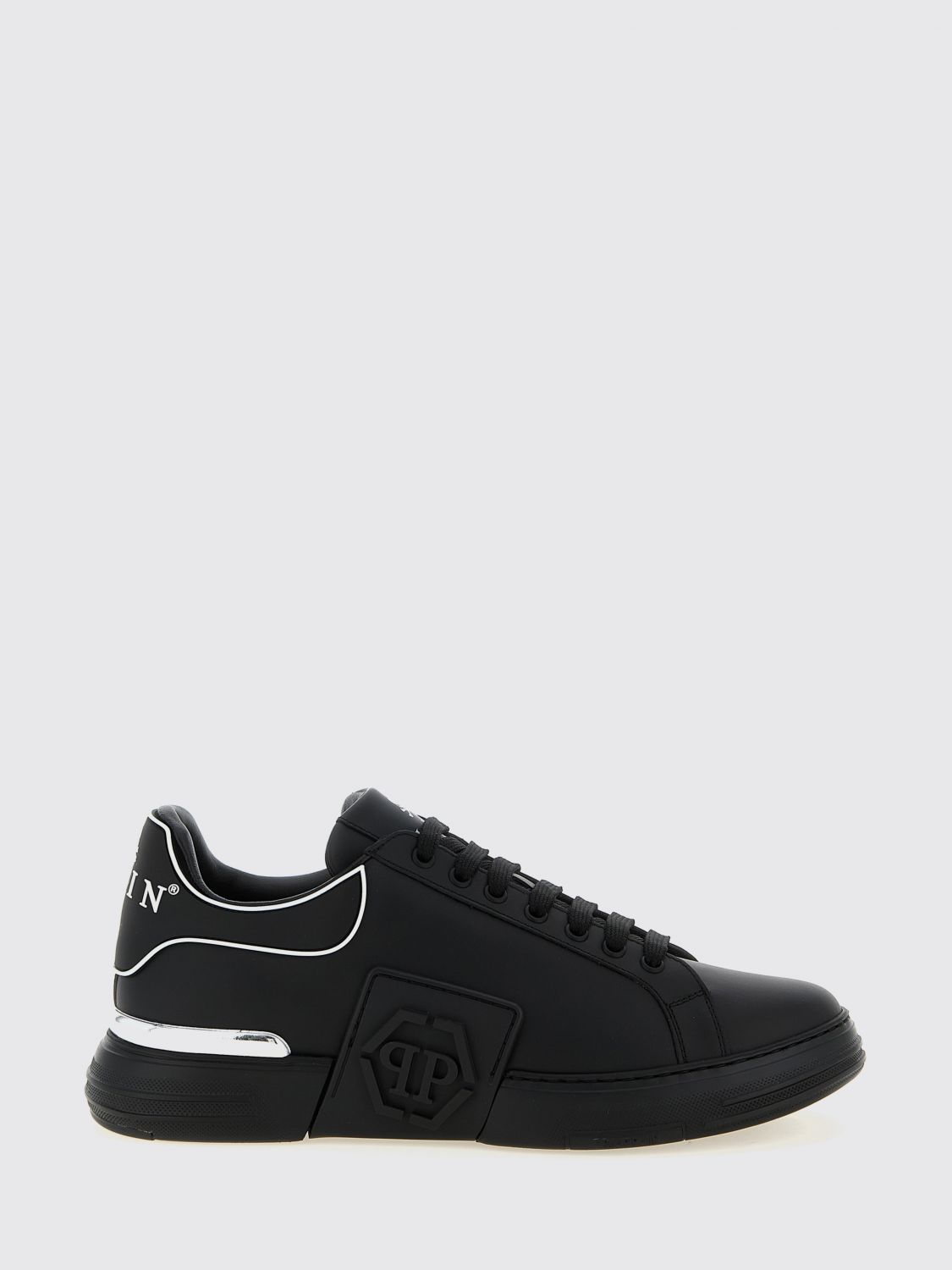 PHILIPP PLEIN Phantom Kick$ Leder Sneakers