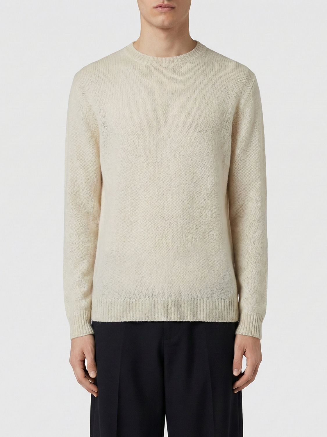 Avant Toi Linen Crew Neck Sweater