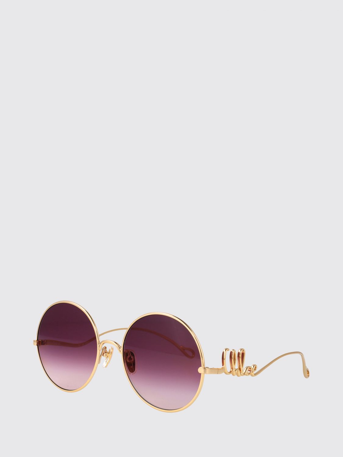 CHLOÉ Panthos Sonnenbrille aus Metall