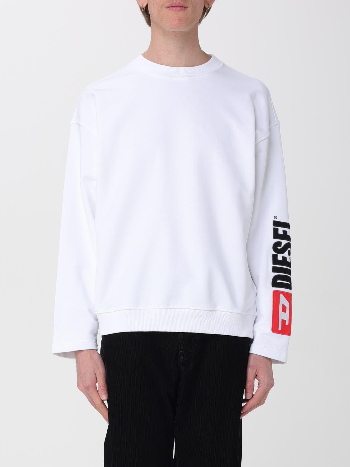 DIESEL Cotton Crewneck Sweatshirt　DIESEL コットン クルーネック スウェットシャツ DIESEL