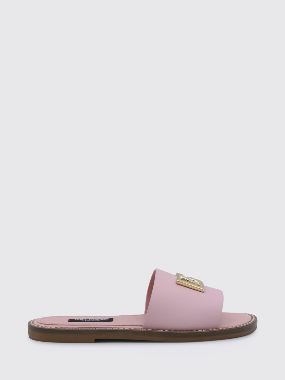 DOLCE & GABBANA DG Leder-Mules