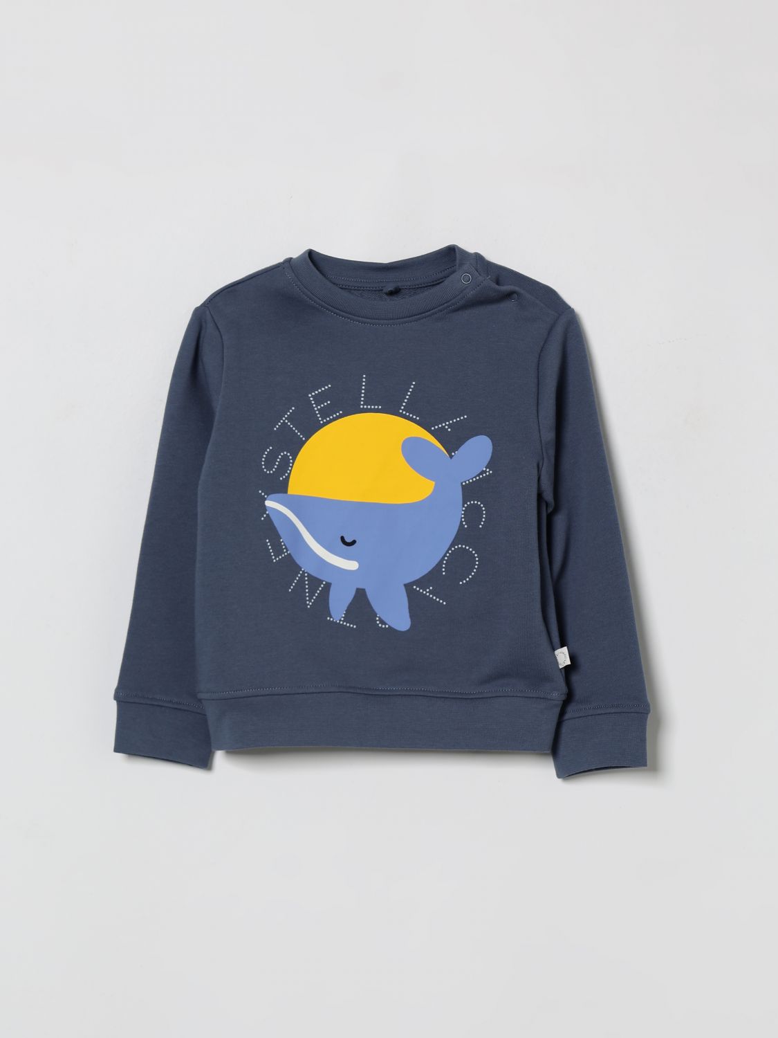 STELLA MCCARTNEY KIDS Rundhals-Sweatshirt aus bedruckter Baumwolle