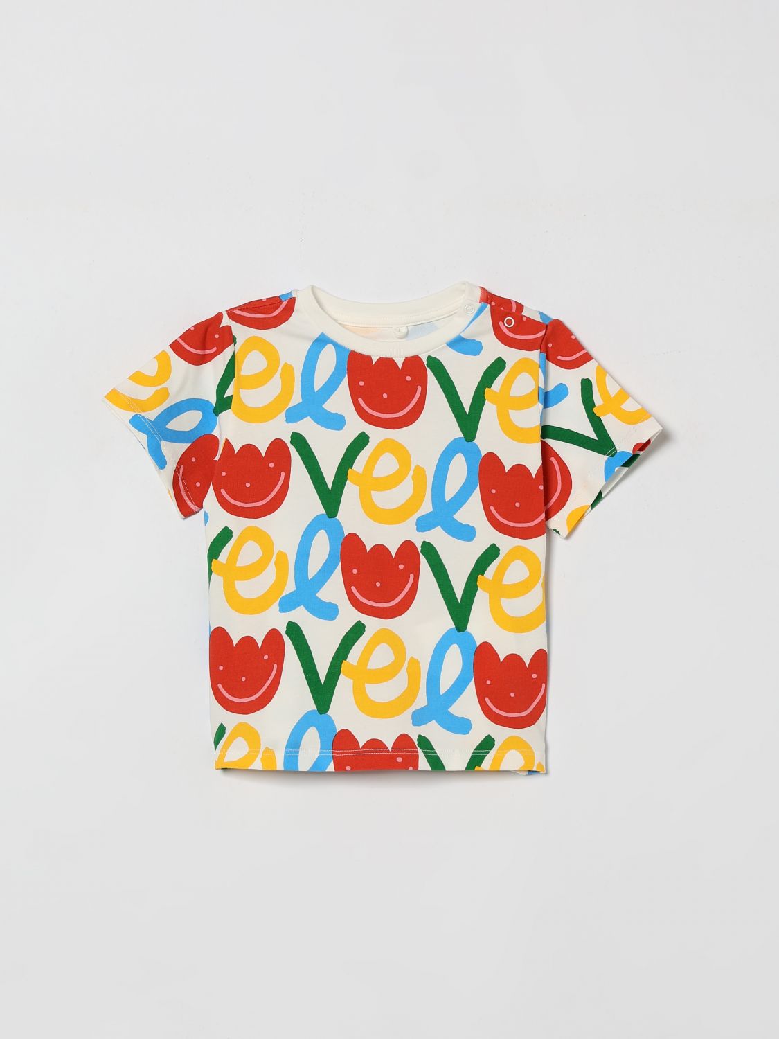 STELLA MCCARTNEY KIDS Printed Cotton T-Shirt　STELLA MCCARTNEY KIDS プリント コットン T シャツ STELLA
