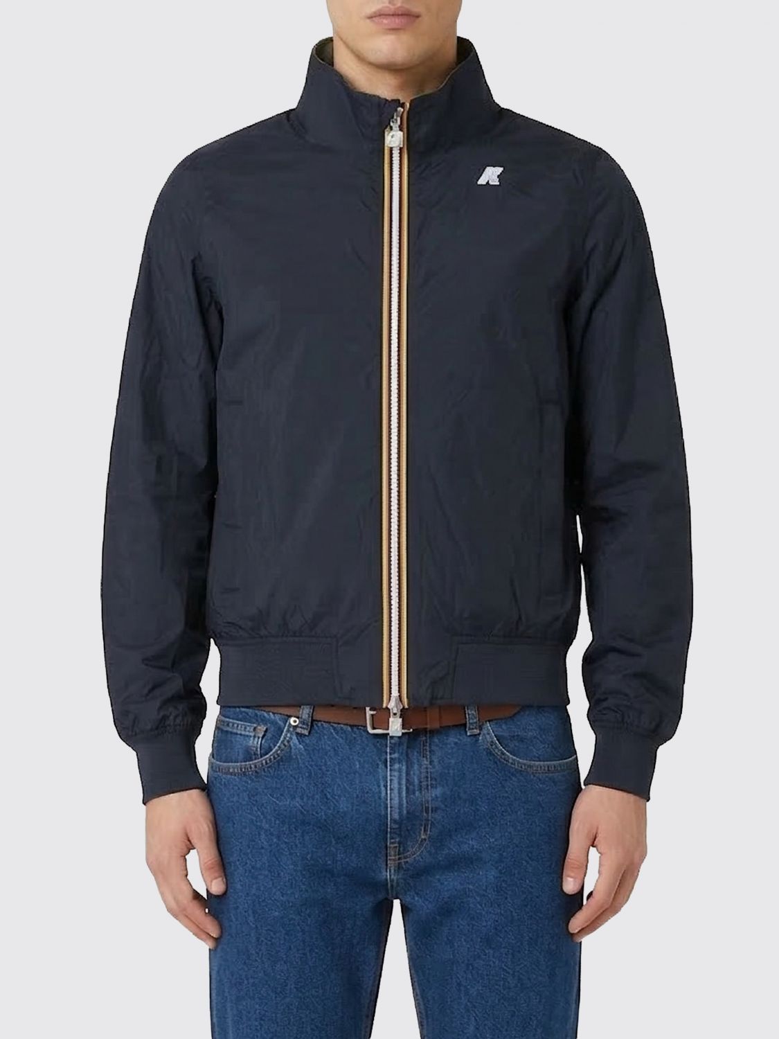 K-WAY ARSENE PLUS.2 Nylon Bomberjacke mit Logo