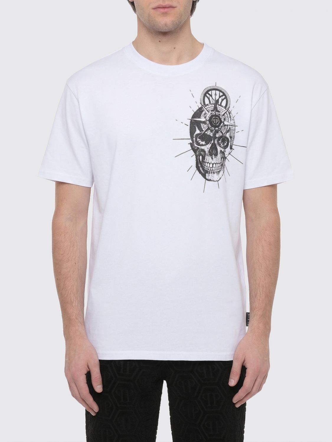 Philipp Plein Cotton Skull T-shirt