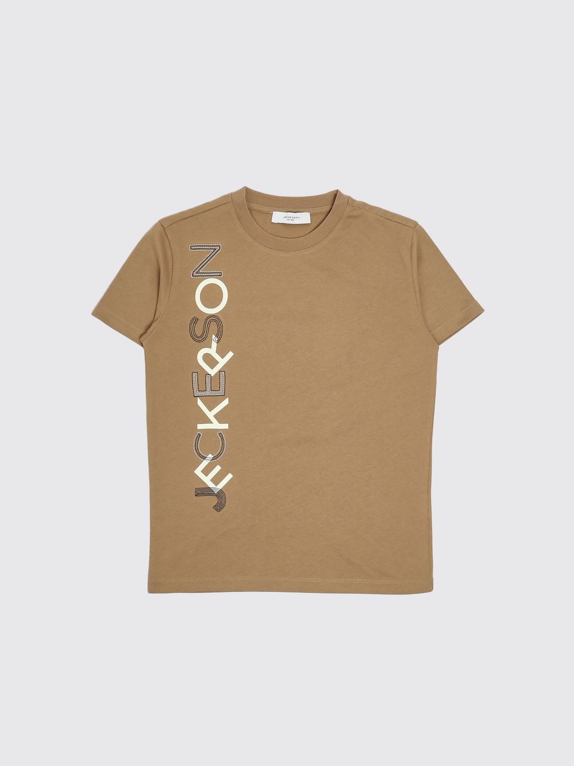 JECKERSON Baumwoll-T-Shirt mit Logo