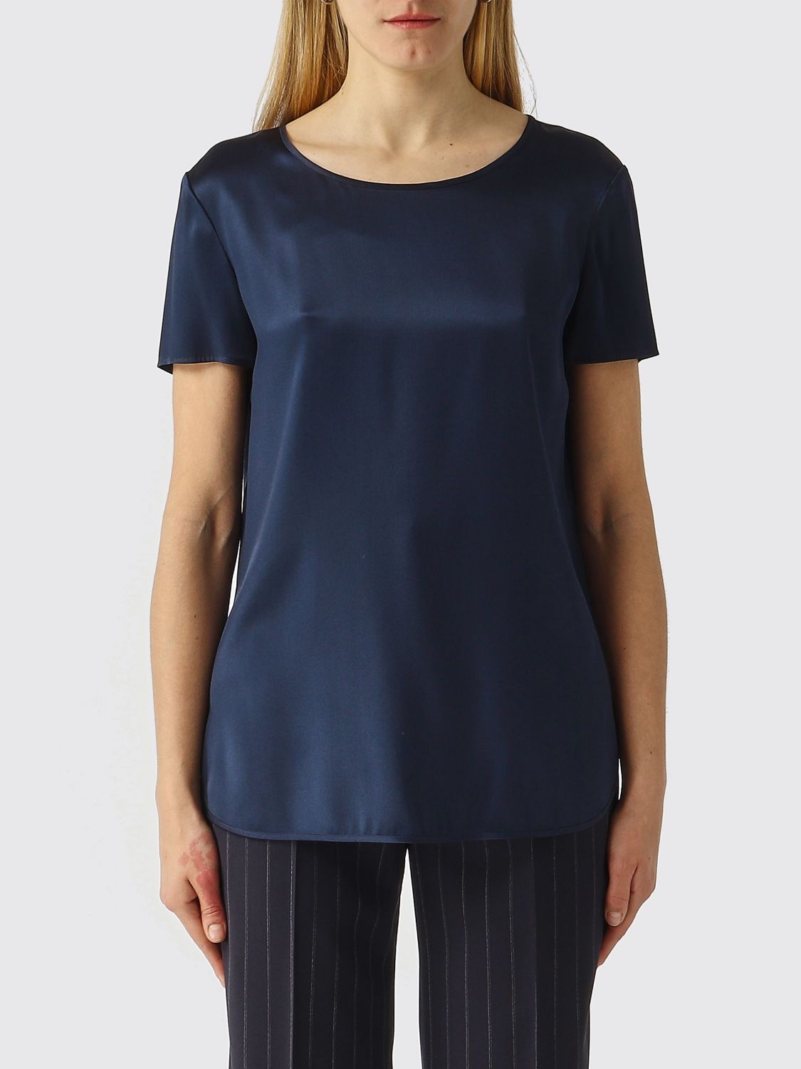 MM Max Mara Silk Blouse　MM マックスマーラ シルク ブラウス MM