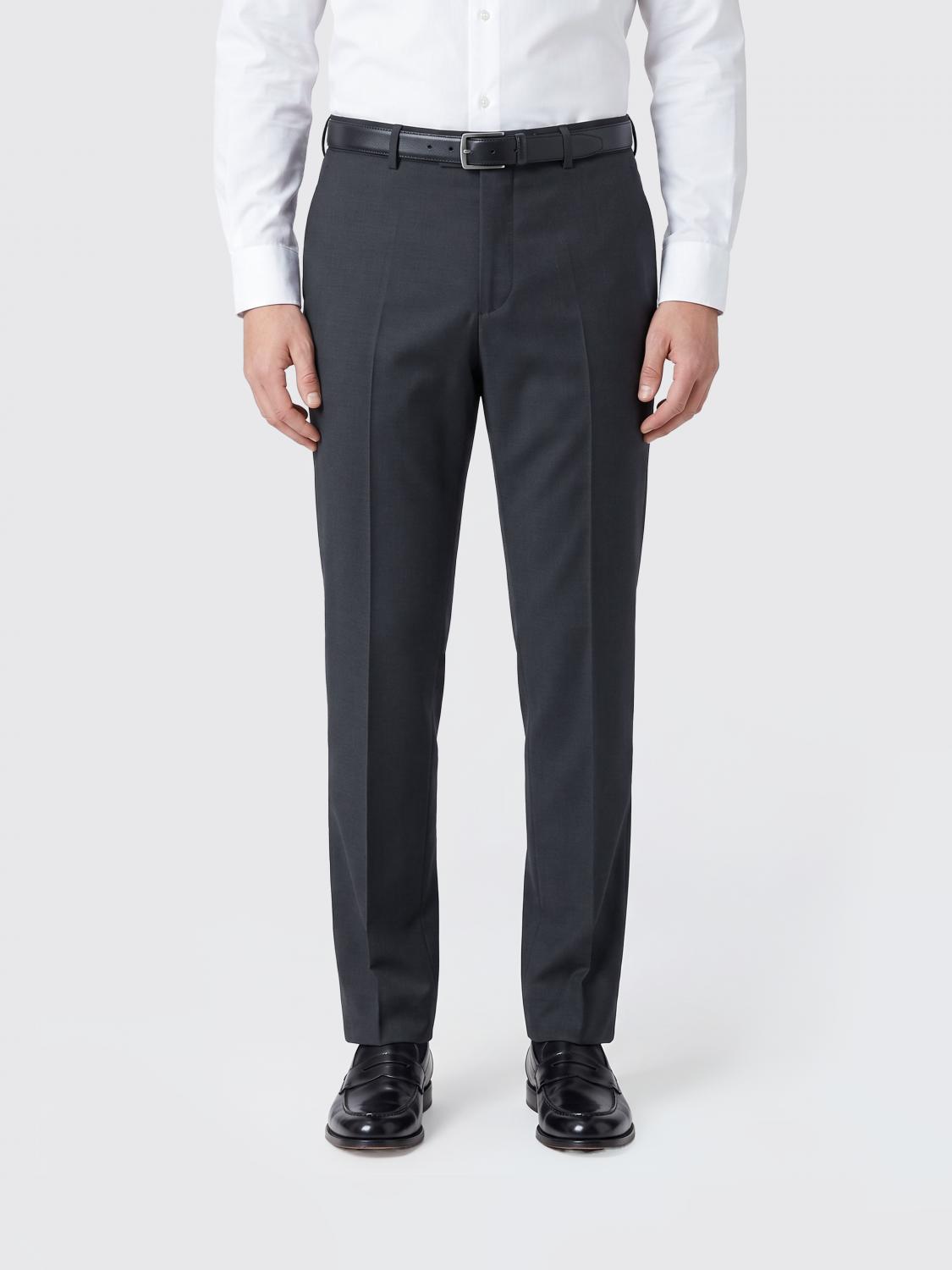 LARDINI Tailored Trousers in Virgin Wool
