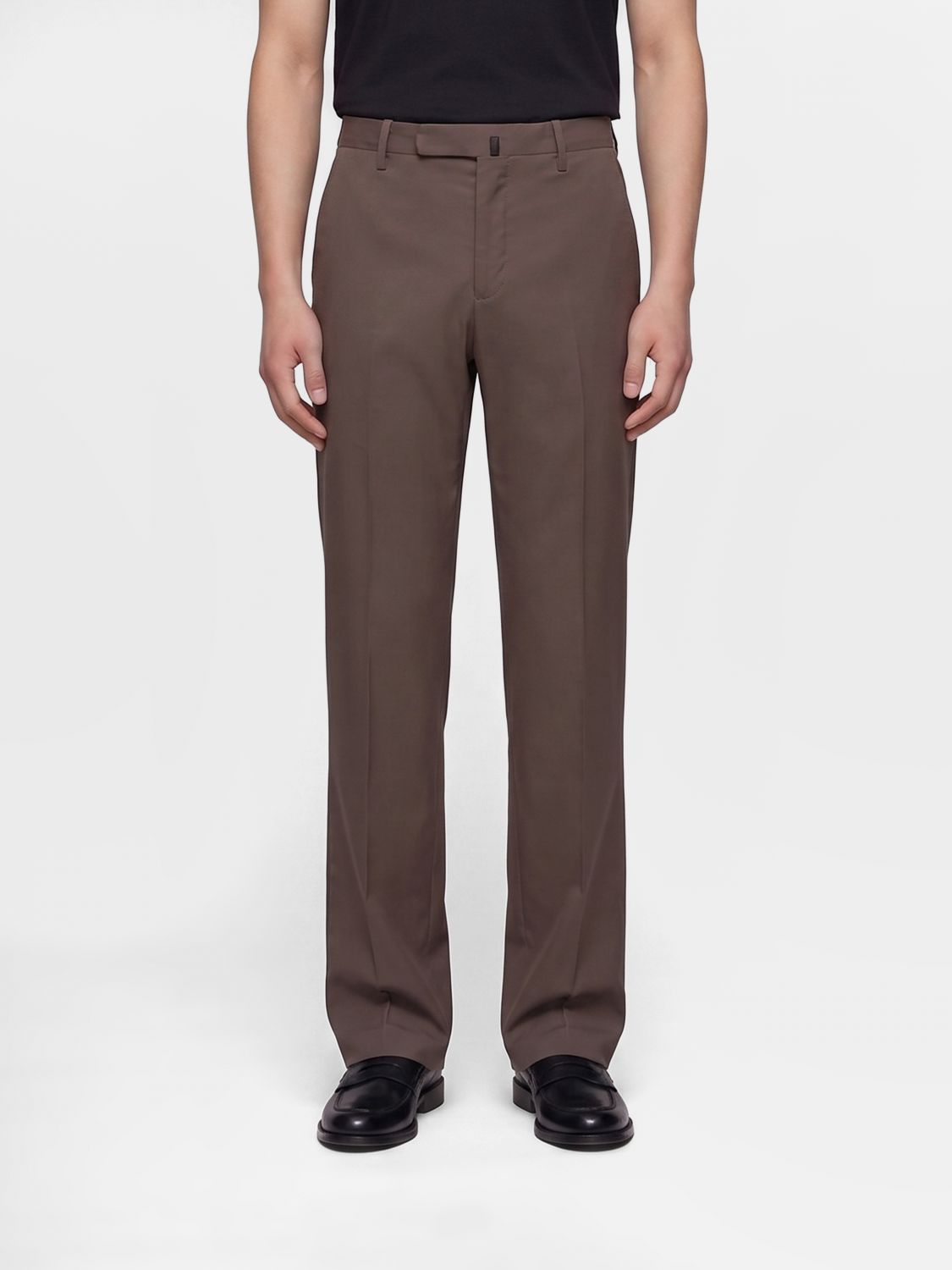 INCOTEX Maßgeschneiderte Hose aus Stretch-Baumwolle