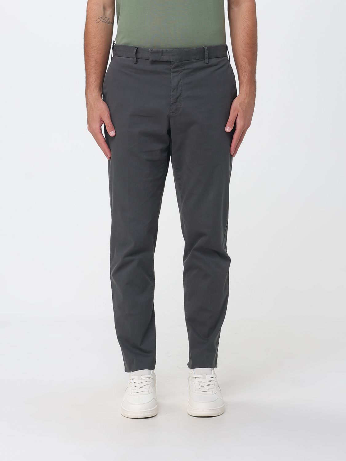 PT TORINO Stretch-Baumwoll-Chino-Hose