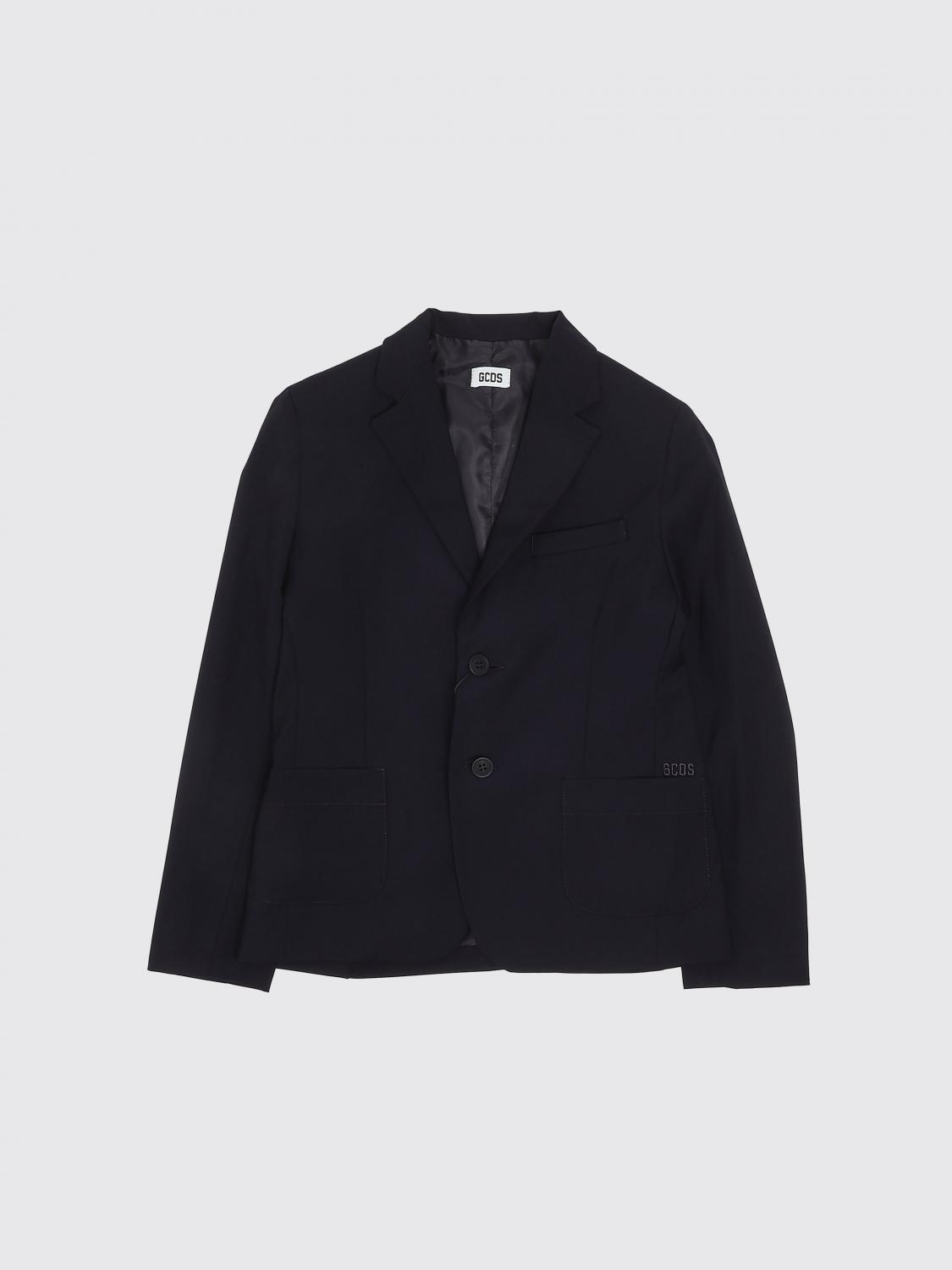 GCDS JUNIOR Einreihiger Blazer aus Viskosemischung