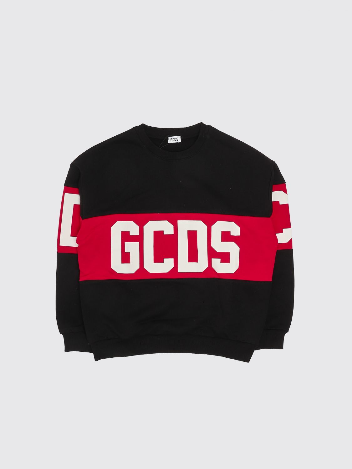 GCDS JUNIOR Rundhals-Sweatshirt aus Baumwollmischung