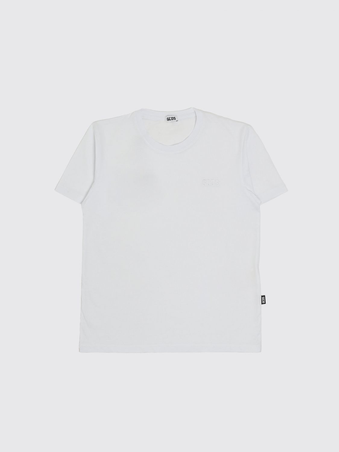 GCDS JUNIOR Basic T-Shirt aus Baumwolle