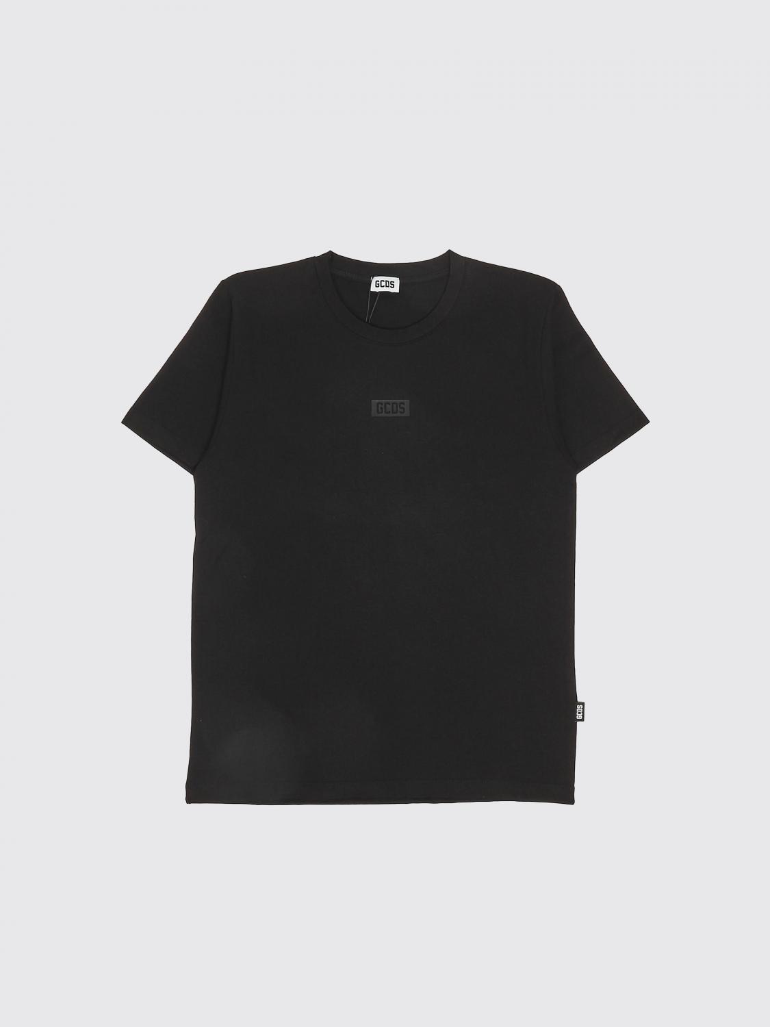 GCDS JUNIOR Baumwoll-T-Shirt mit Mini-Logo