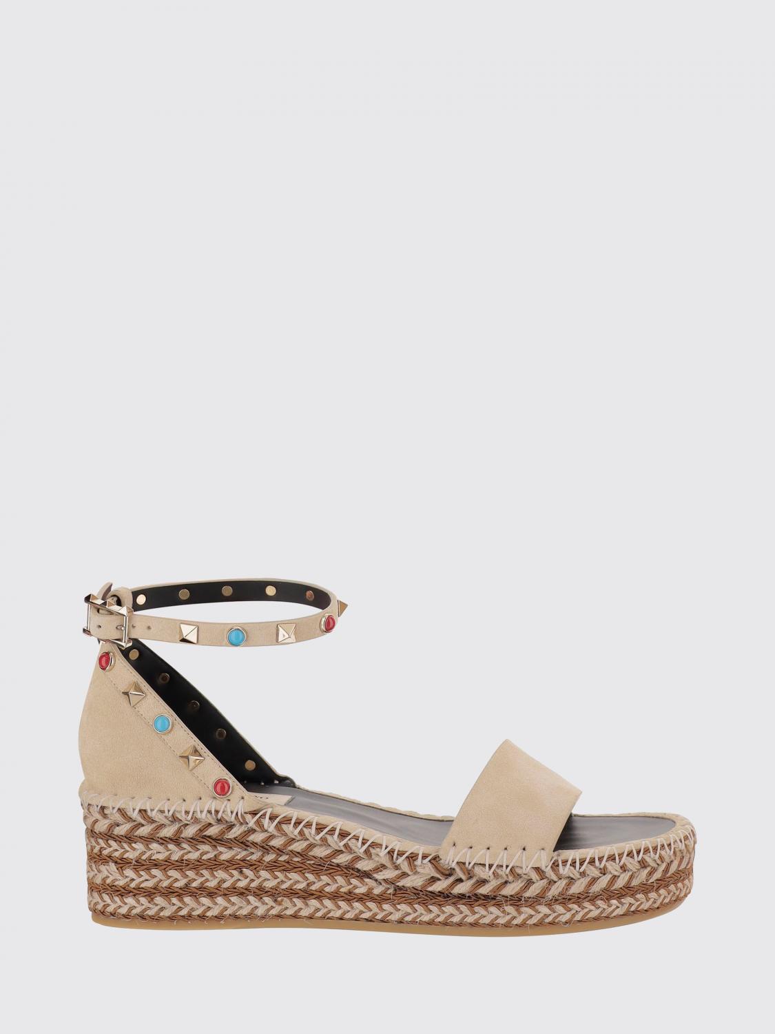 Sandali Con Tacco VALENTINO GARAVANI Donna colore Beige