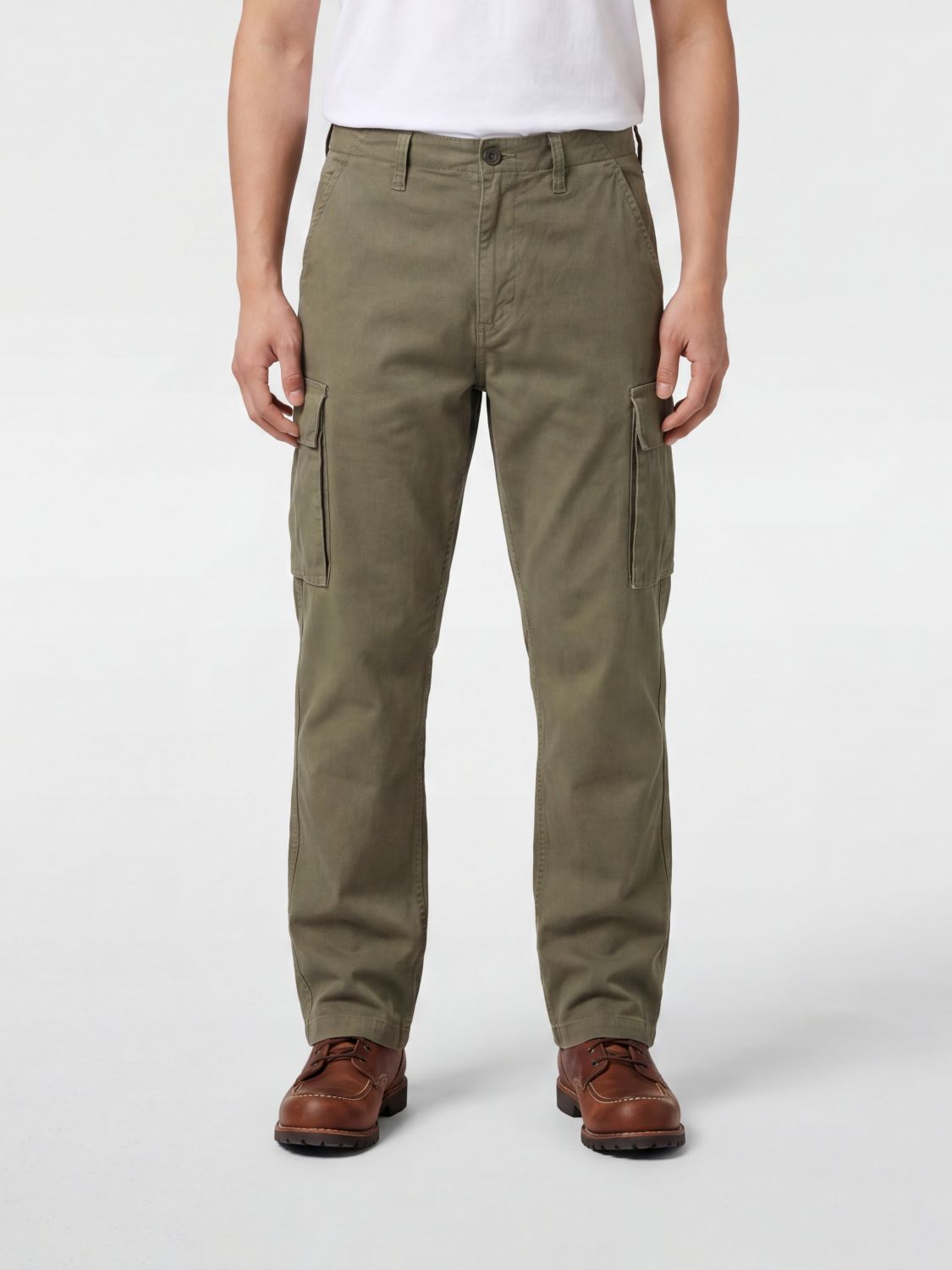 Burberry Cotton Cargo Trousers