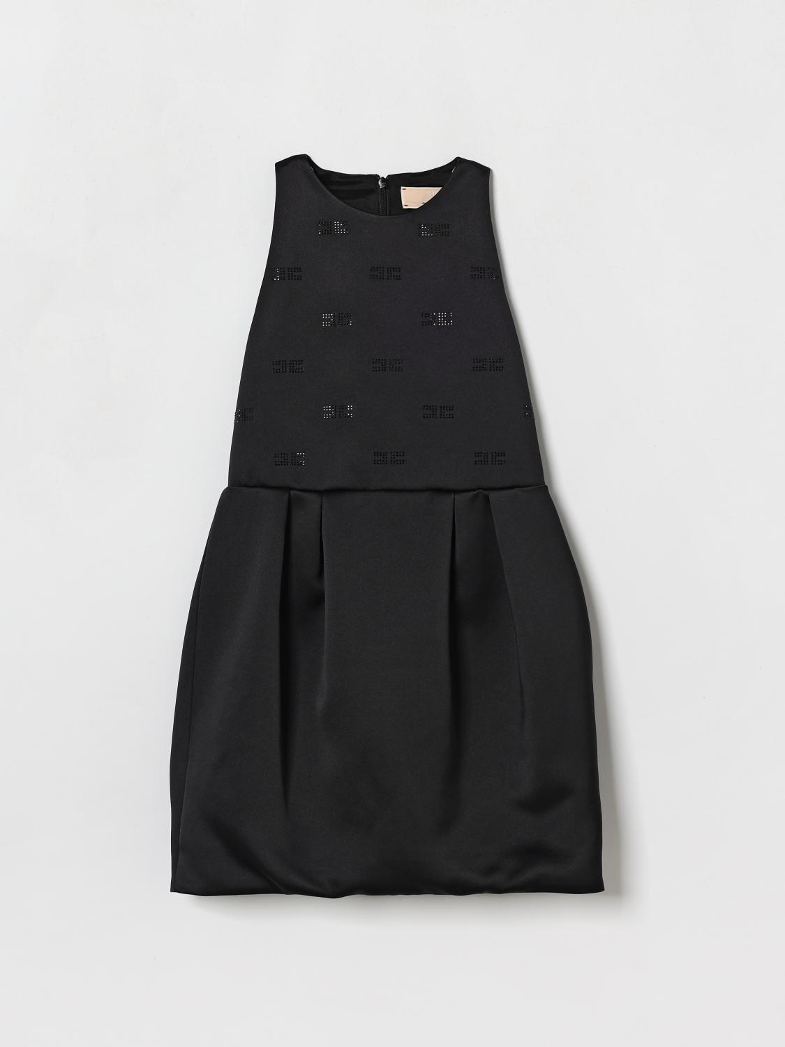 ELISABETTA FRANCHI LA MIA BAMBINA Crêpe-Kleid