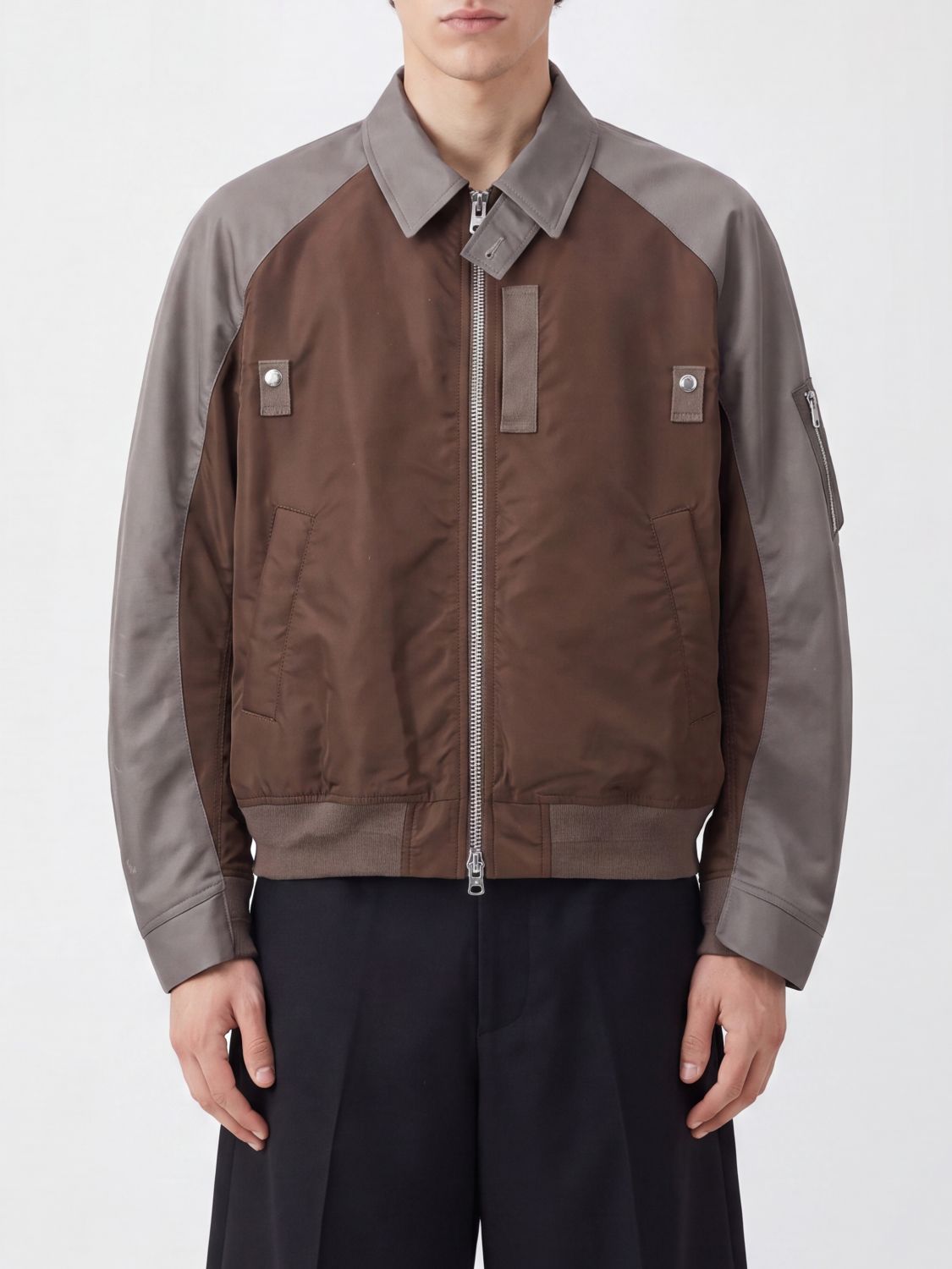 SACAI Oversized Cotton Bomber