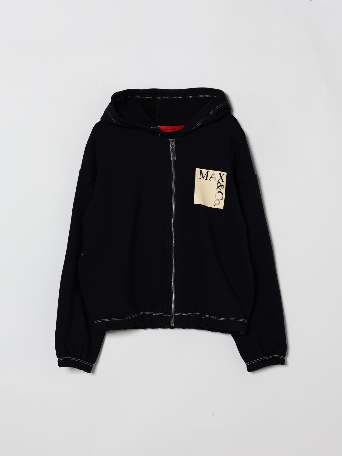 MAX & CO. KID Kapuzenpullover aus Baumwolle mit Logo