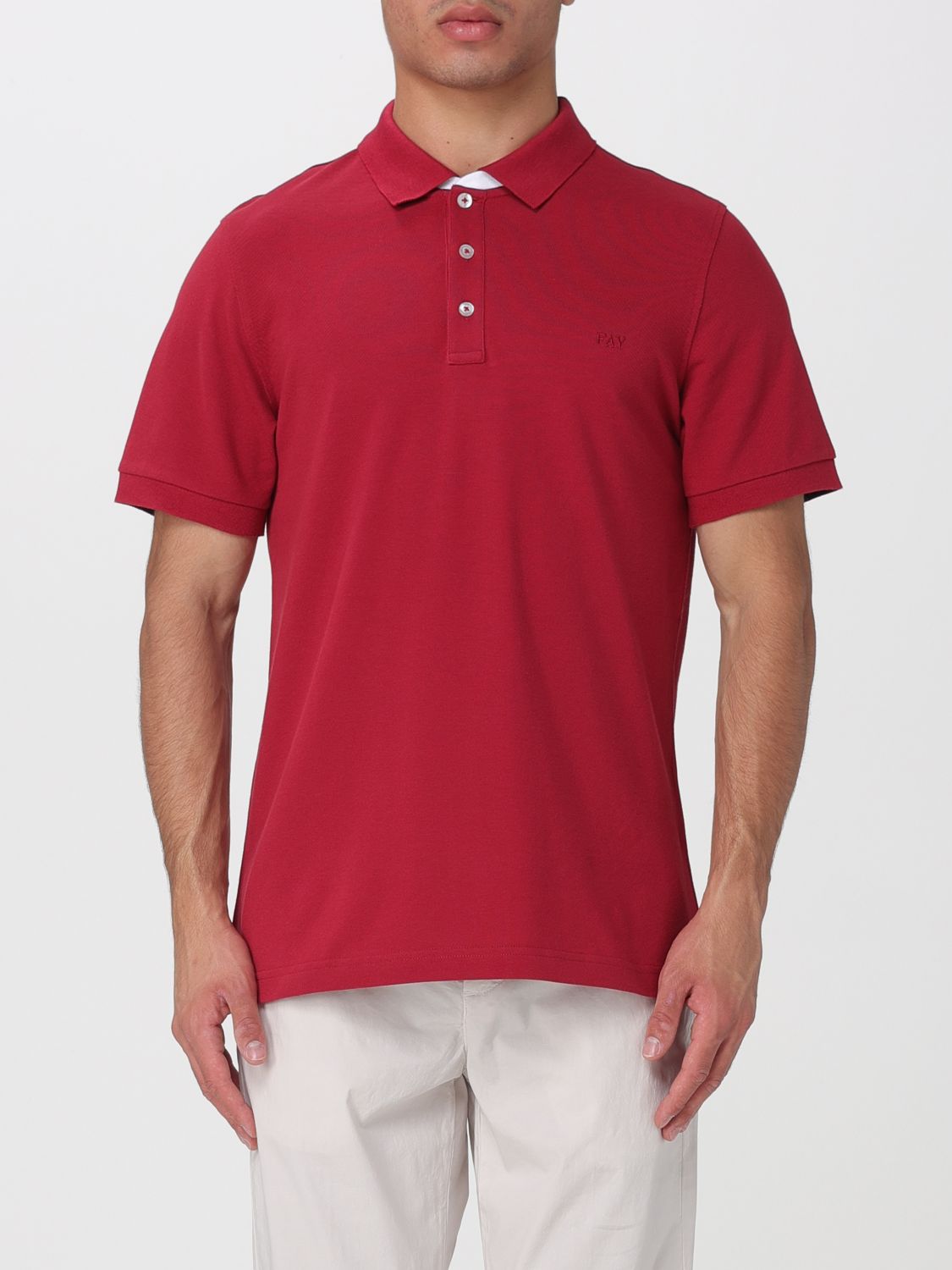 FAY Polo in cotone stretch