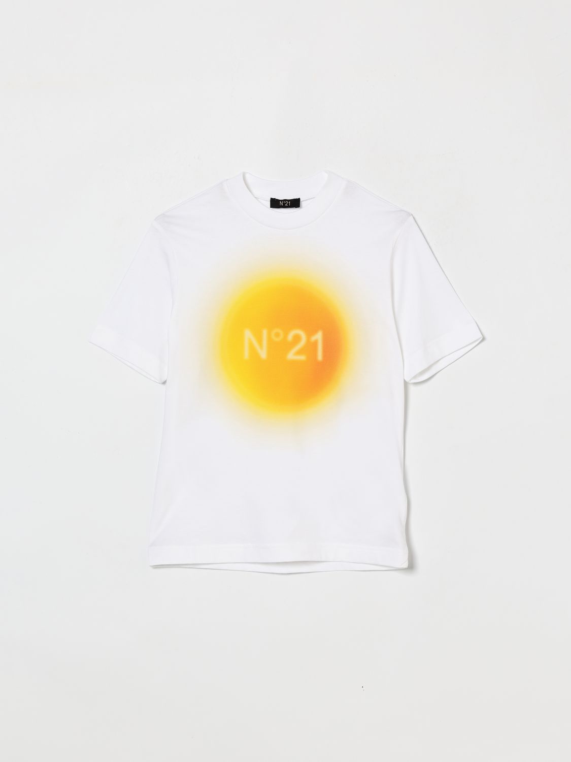 N° 21 Baumwoll T Shirt mit Logo