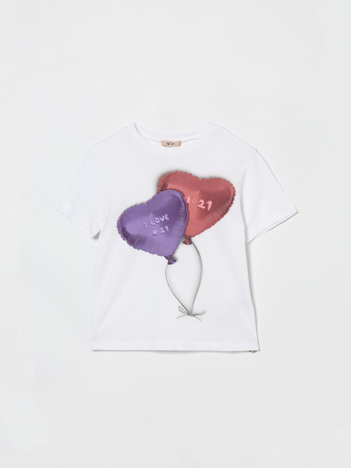 N° 21 Bedrucktes Baumwoll T Shirt