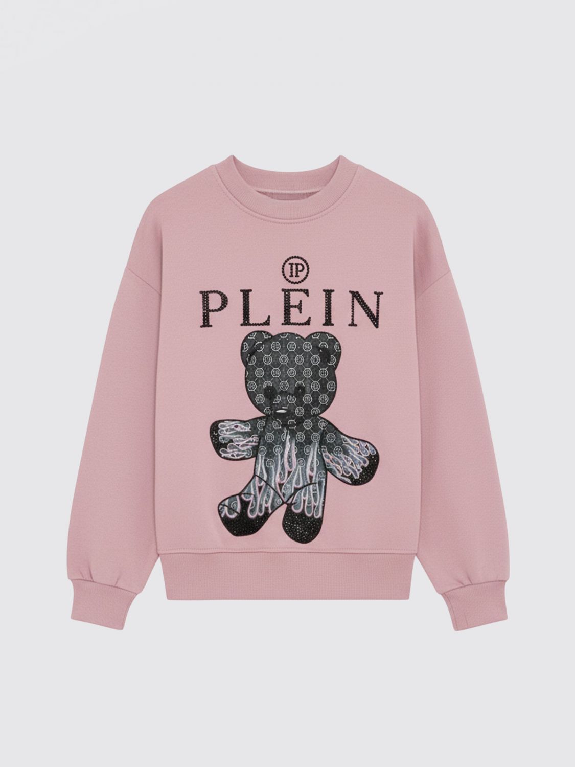 PHILIPP PLEIN Baumwoll-Rundhalspullover