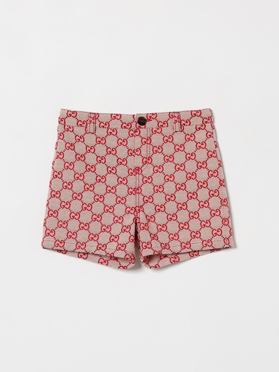 GUCCI Pantaloncini in cotone GG Supreme