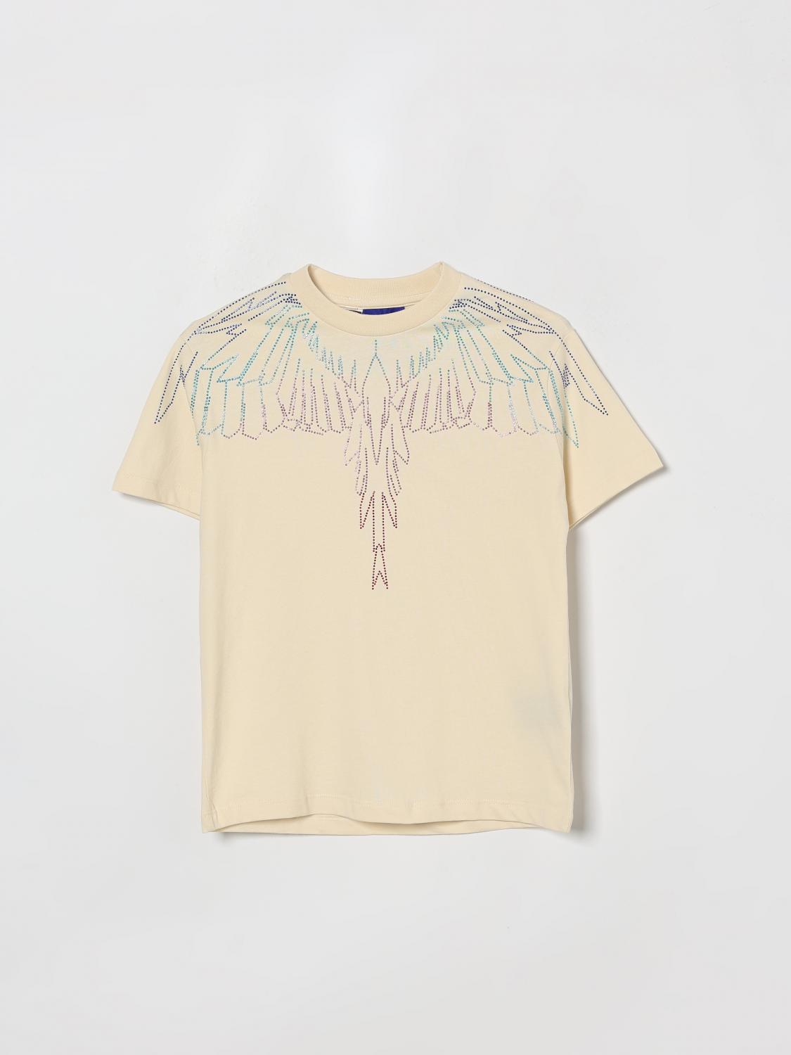County of Milan Baumwoll-T-Shirt mit Flügel-Print