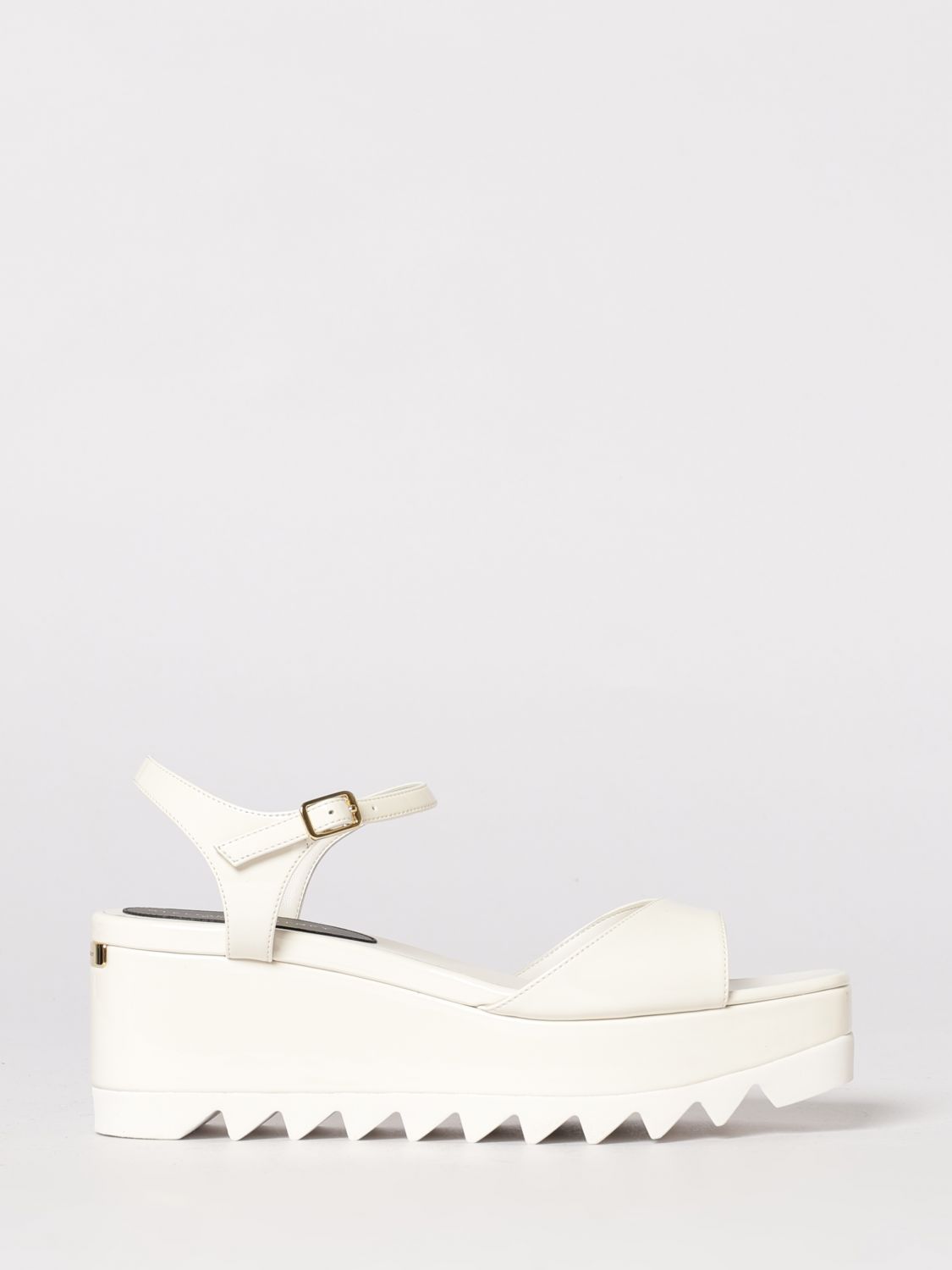 STELLA MCCARTNEY Synthetic Leather Wedge Sandals STELLA