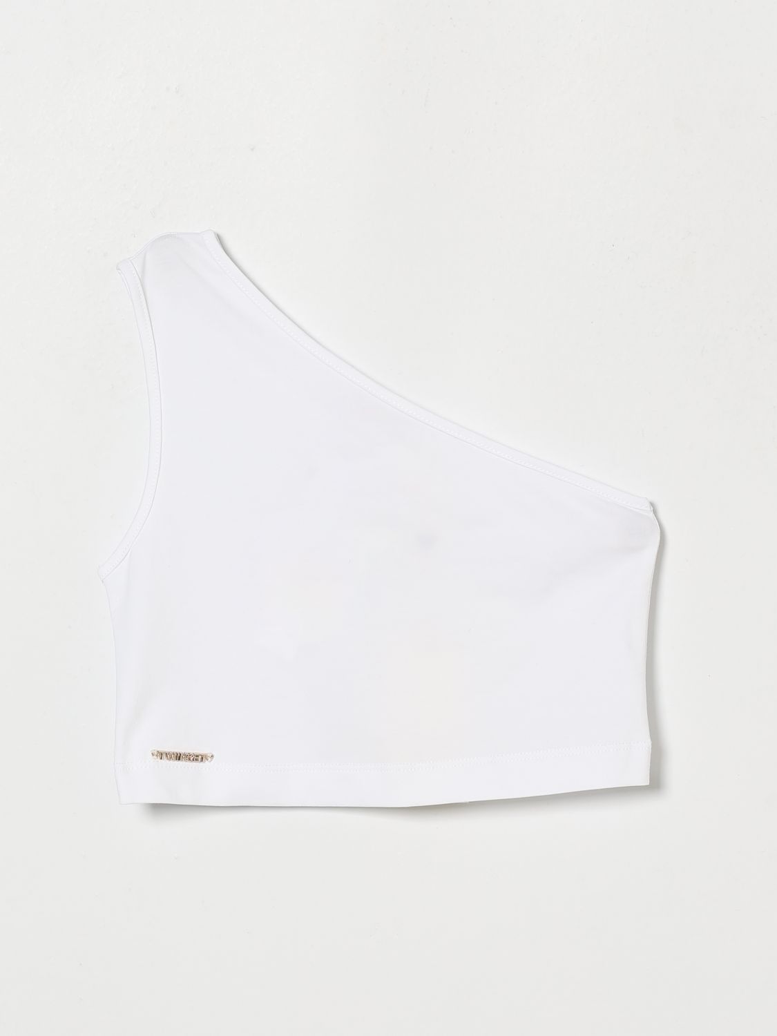 Twinset One-Shoulder-Top aus Baumwolle