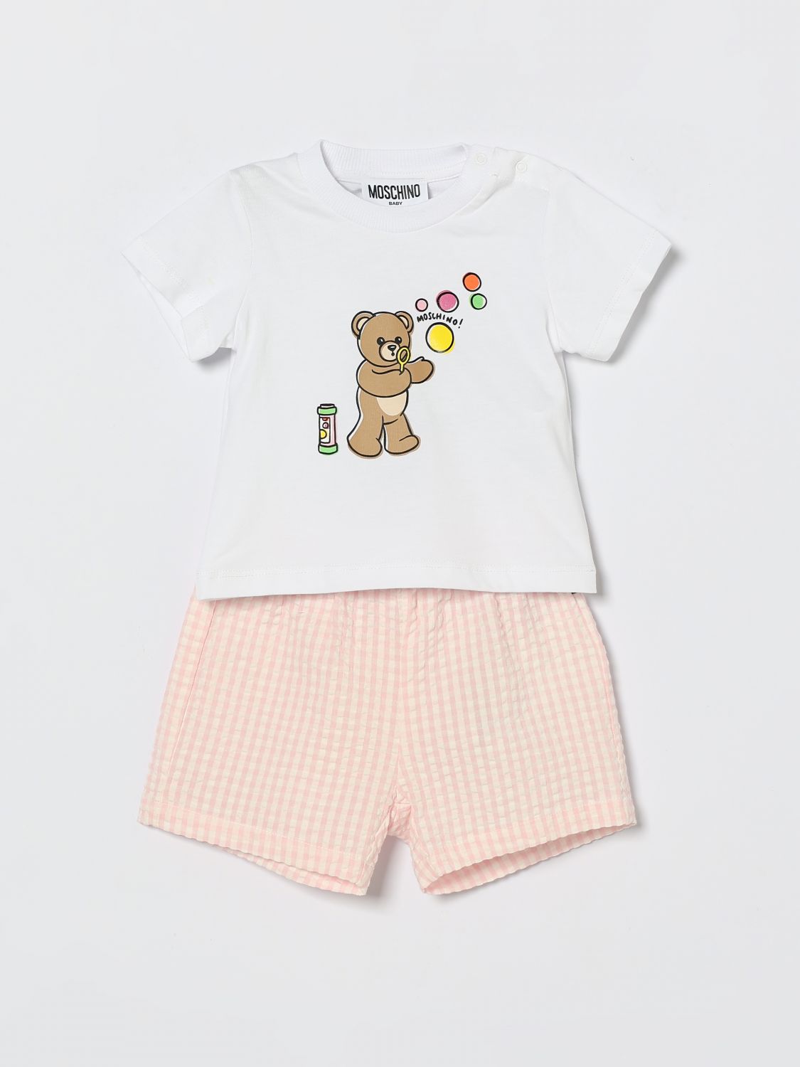 MOSCHINO Teddy-Baumwoll-Set