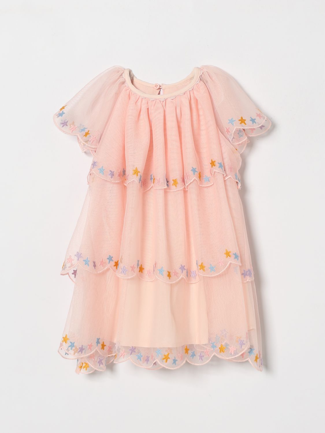STELLA MCCARTNEY KIDS Embroidered Tulle Dress　STELLA MCCARTNEY KIDS 刺繍チュールドレス STELLA