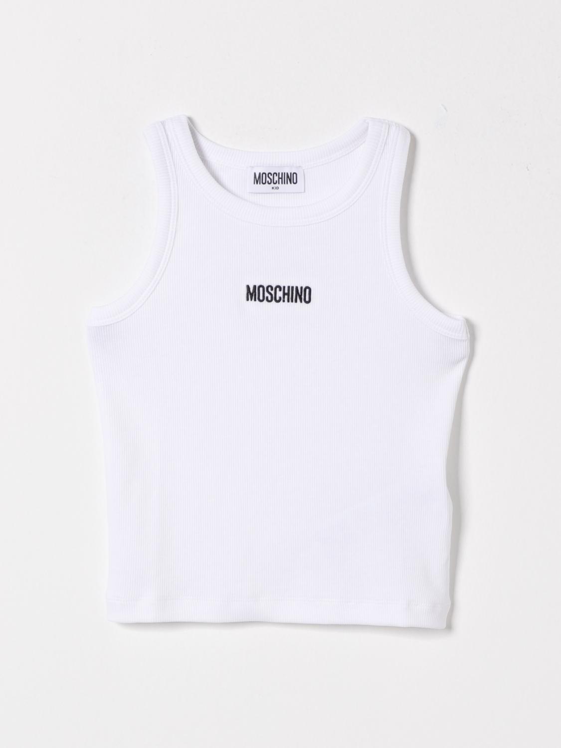 MOSCHINO Baumwoll-Tanktop mit Logo