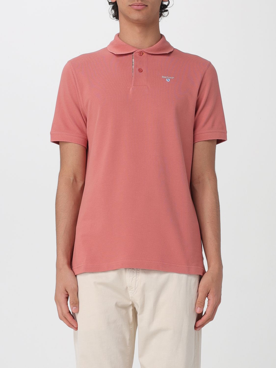 BARBOUR Baumwoll-Polohemd mit Logo