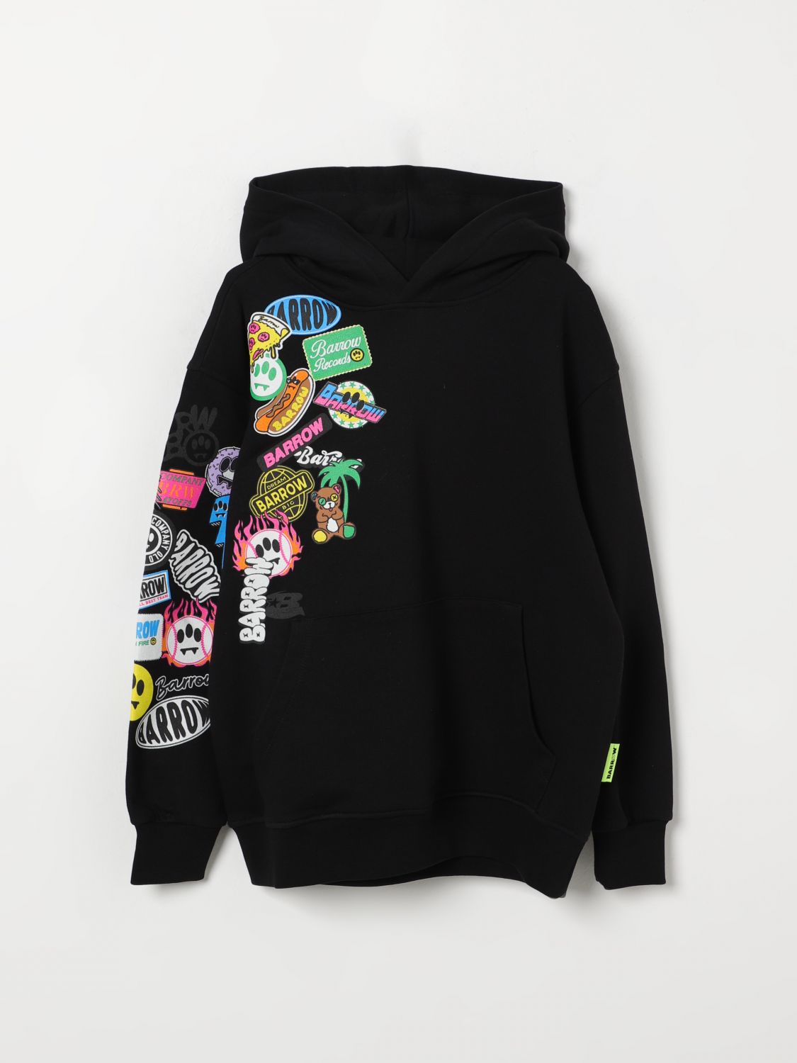 BARROW KIDS Bedrucktes Baumwoll-Kapuzen-Sweatshirt