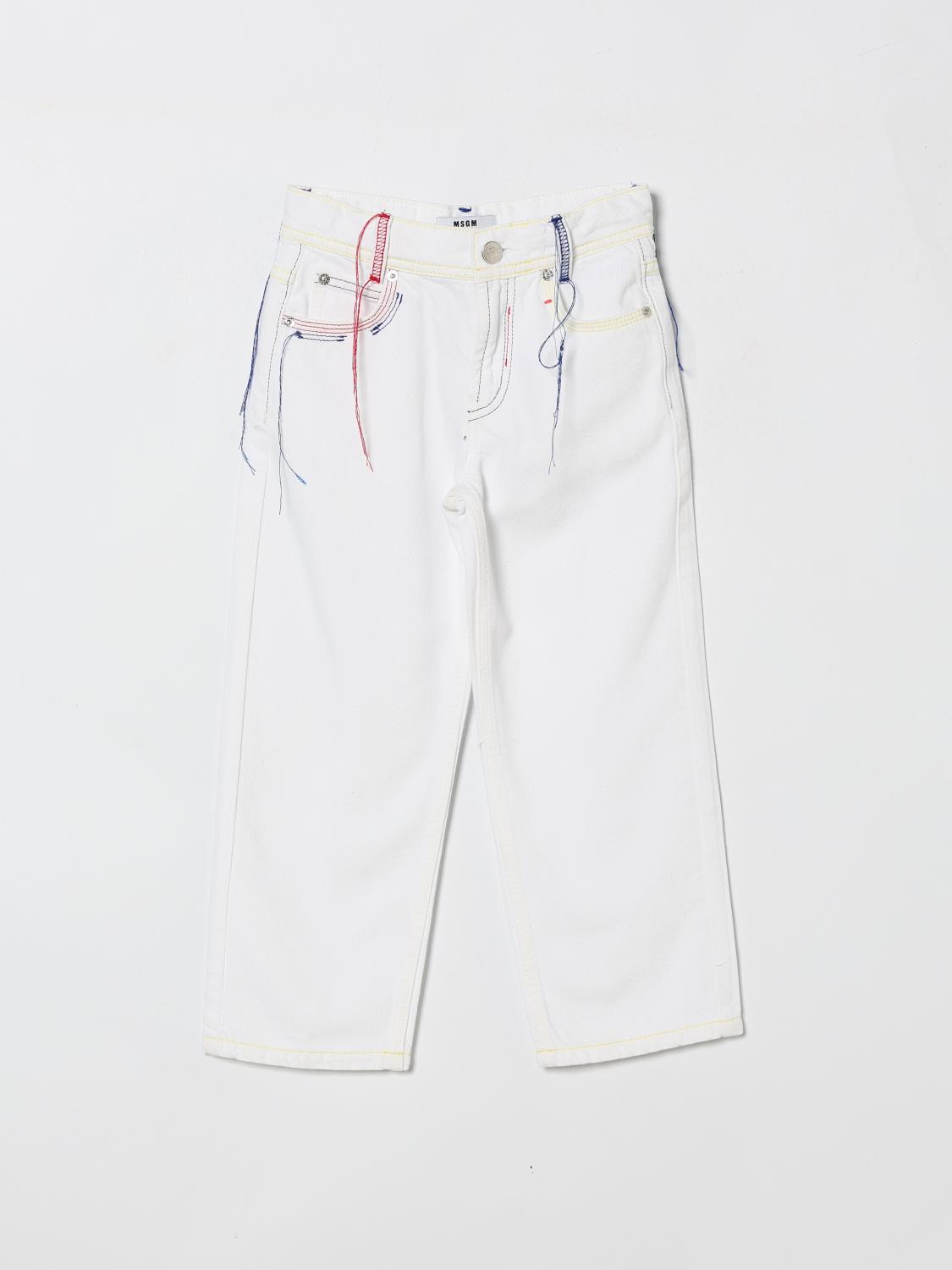 MSGM Kids Jeans aus Baumwoll-Denim