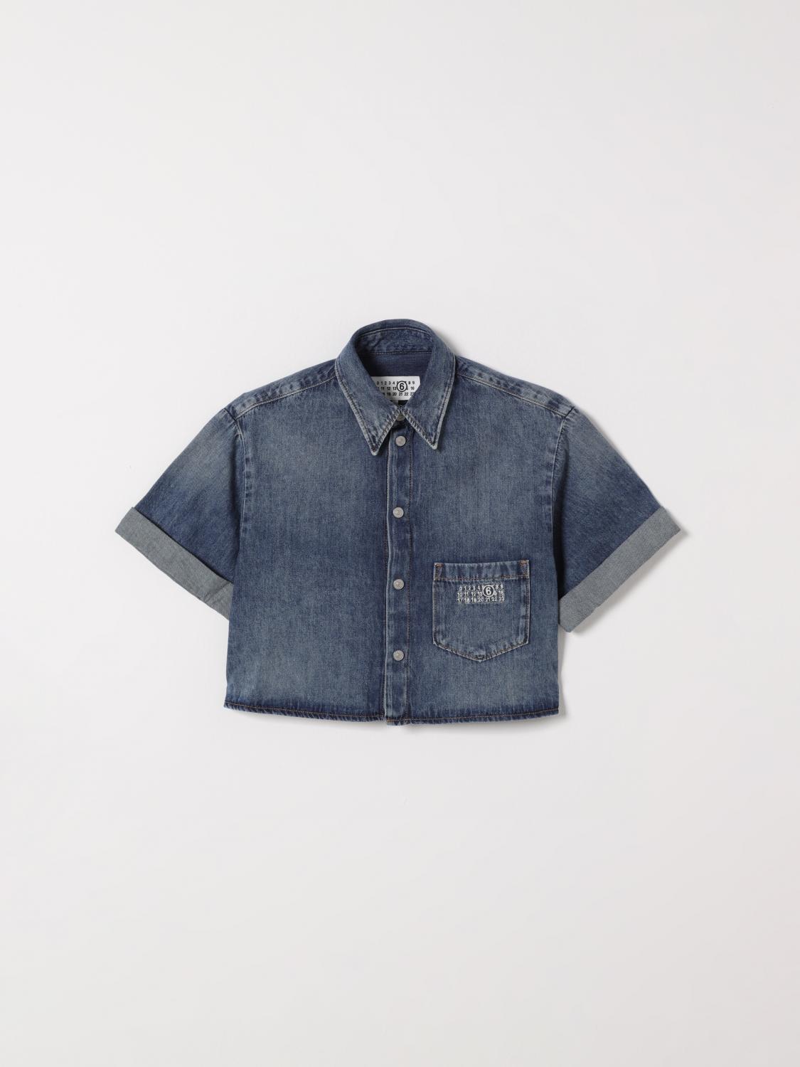 MM6 MAISON MARGIELA Cotton Denim Shirt　MM6 MAISON MARGIELA コットン デニム シャツ MM6