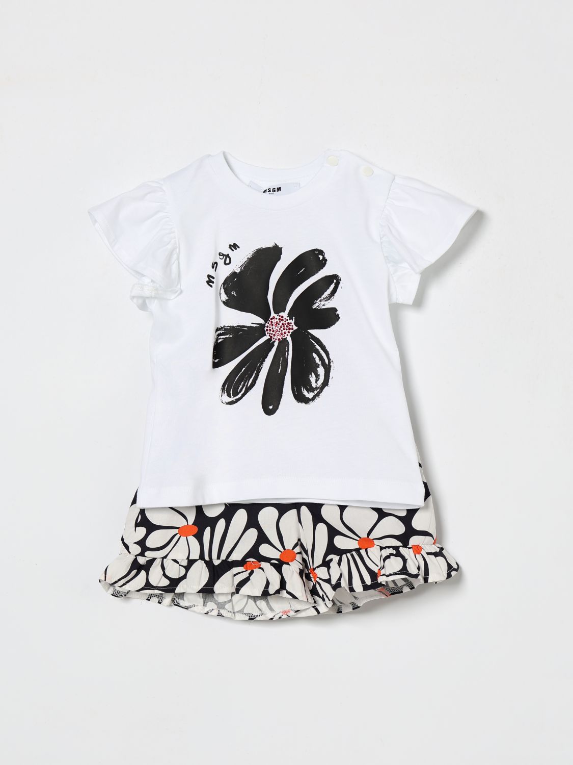 MSGM MSGM Kids Printed Cotton Co-ord Set　MSGM キッズ プリント コットン コーデ セット